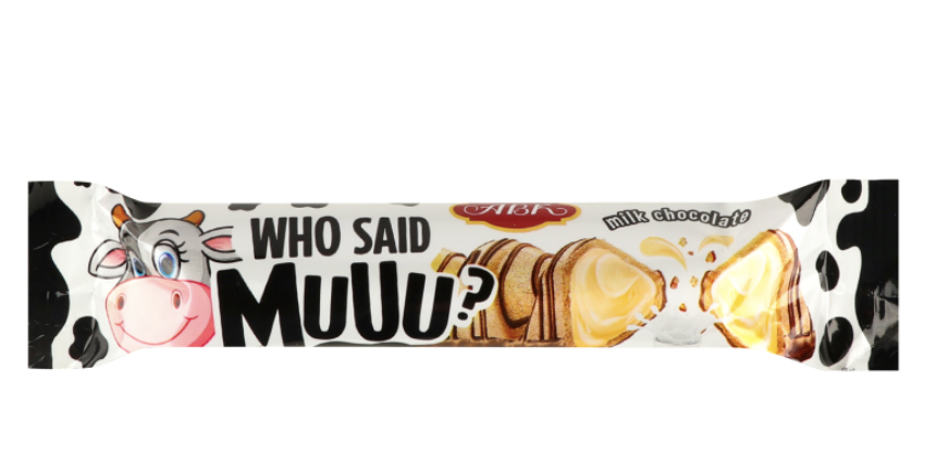 Цукерки вафельні АВК Who said Muuu? Milk 22г